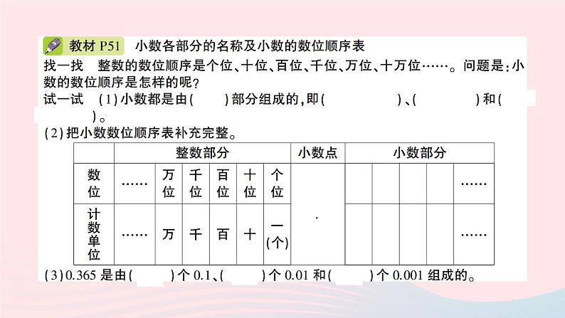 青岛版小学四年级数学下册第五单元动物世界小数的意义和性质信息窗1小数的意义作业课件第4页