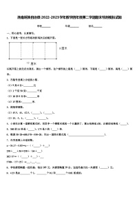 连南瑶族自治县2022-2023学年数学四年级第二学期期末检测模拟试题含解析