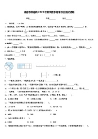 通化市辉南县2023年数学四下期末综合测试试题含解析