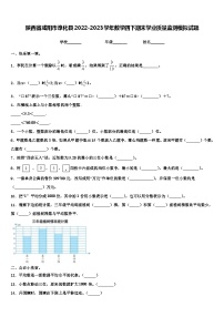 陕西省咸阳市淳化县2022-2023学年数学四下期末学业质量监测模拟试题含解析