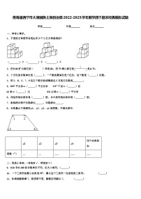 青海省西宁市大通回族土族自治县2022-2023学年数学四下期末经典模拟试题含解析