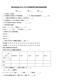 黄石市铁山区2022-2023学年数学四下期末达标测试试题含解析