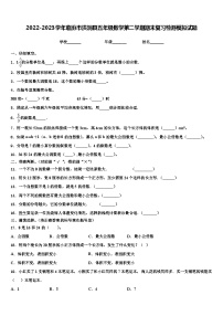 2022-2023学年临汾市洪洞县五年级数学第二学期期末复习检测模拟试题含解析