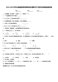 2022-2023学年云南省西双版纳傣族自治州数学五下期末质量跟踪监视试题含解析