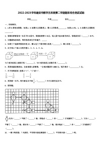 2022-2023学年南安市数学五年级第二学期期末综合测试试题含解析