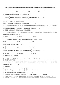 2022-2023学年内蒙古土默特左旗台阁牧中心校数学五下期末达标检测模拟试题含解析