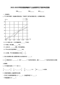 2022-2023学年安徽省淮南市八公山区数学五下期末考试试题含解析