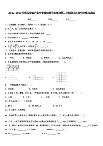 2022-2023学年安徽省六安市金寨县数学五年级第二学期期末达标检测模拟试题含解析