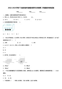 2022-2023学年广东省河源市源城区数学五年级第二学期期末预测试题含解析