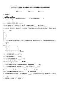 2022-2023学年广州市番禺区数学五下期末复习检测模拟试题含解析