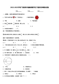 2022-2023学年广西百色市德保县数学五下期末统考模拟试题含解析