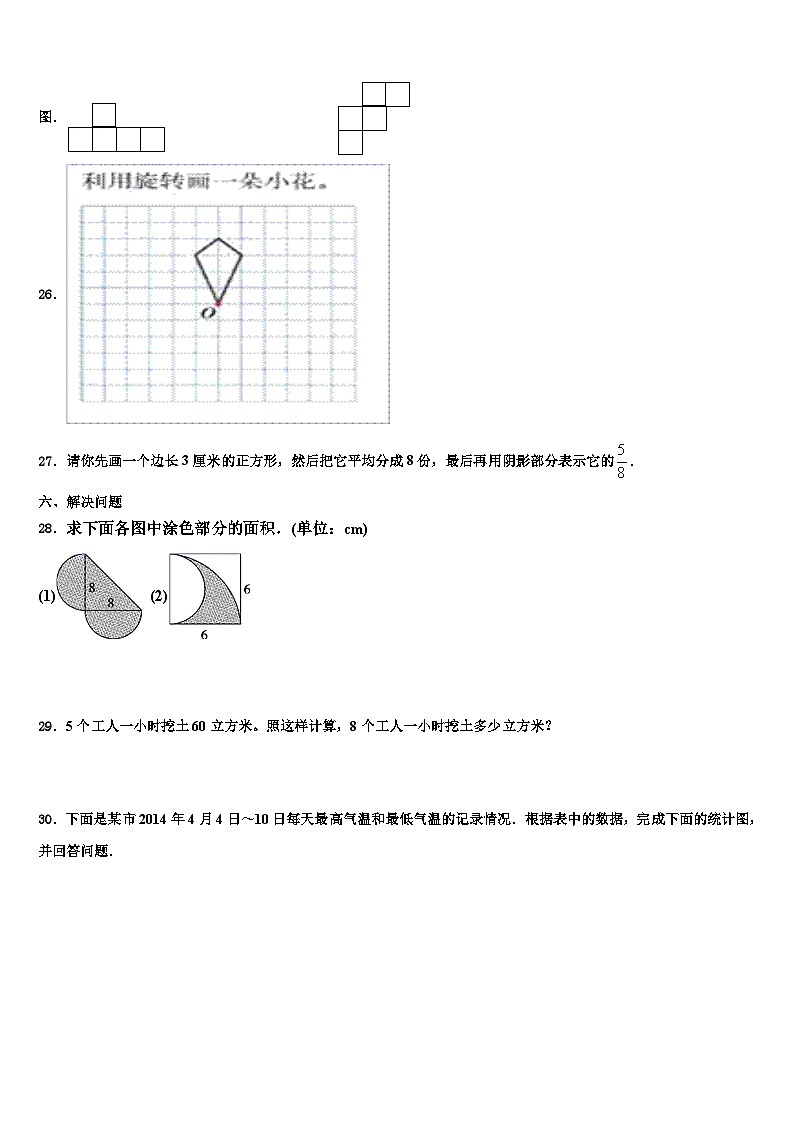 2022-2023学年江苏省徐州地区数学五下期末检测模拟试题含解析第3页