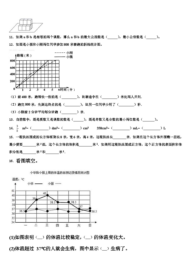 2022-2023学年永昌县数学五年级第二学期期末学业质量监测试题含解析02