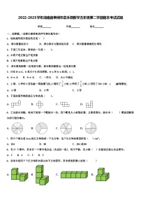 2022-2023学年湖南省郴州市嘉禾县数学五年级第二学期期末考试试题含解析