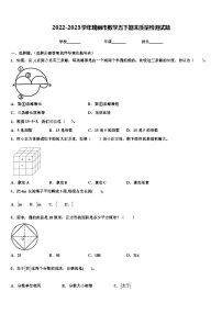 2022-2023学年瑞丽市数学五下期末质量检测试题含解析