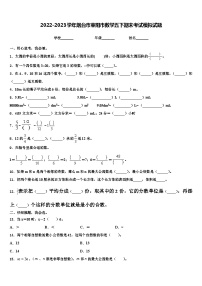 2022-2023学年烟台市莱阳市数学五下期末考试模拟试题含解析