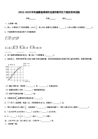 2022-2023学年福建省漳州市龙海市数学五下期末统考试题含解析