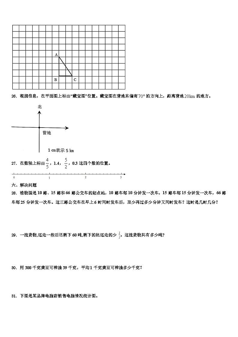 2022-2023学年贵州省兴义市数学五下期末质量跟踪监视试题含解析第3页