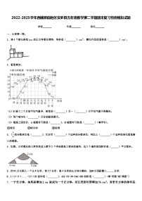 2022-2023学年西藏那曲地区安多县五年级数学第二学期期末复习检测模拟试题含解析