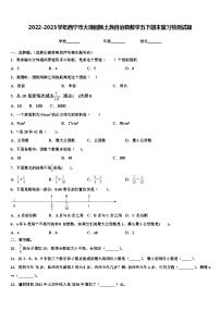 2022-2023学年西宁市大通回族土族自治县数学五下期末复习检测试题含解析