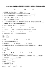 2022-2023学年邯郸市武安市数学五年级第二学期期末质量跟踪监视试题含解析