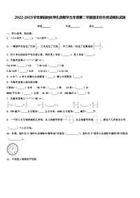 2022-2023学年那曲地区申扎县数学五年级第二学期期末综合测试模拟试题含解析