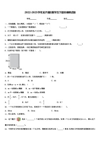 2022-2023学年龙子湖区数学五下期末调研试题含解析