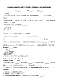 2023届宽甸满族自治县数学五年级第二学期期末学业质量监测模拟试题含解析