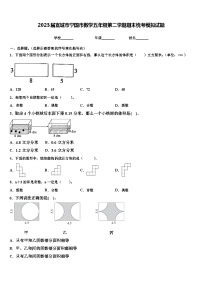 2023届宣城市宁国市数学五年级第二学期期末统考模拟试题含解析