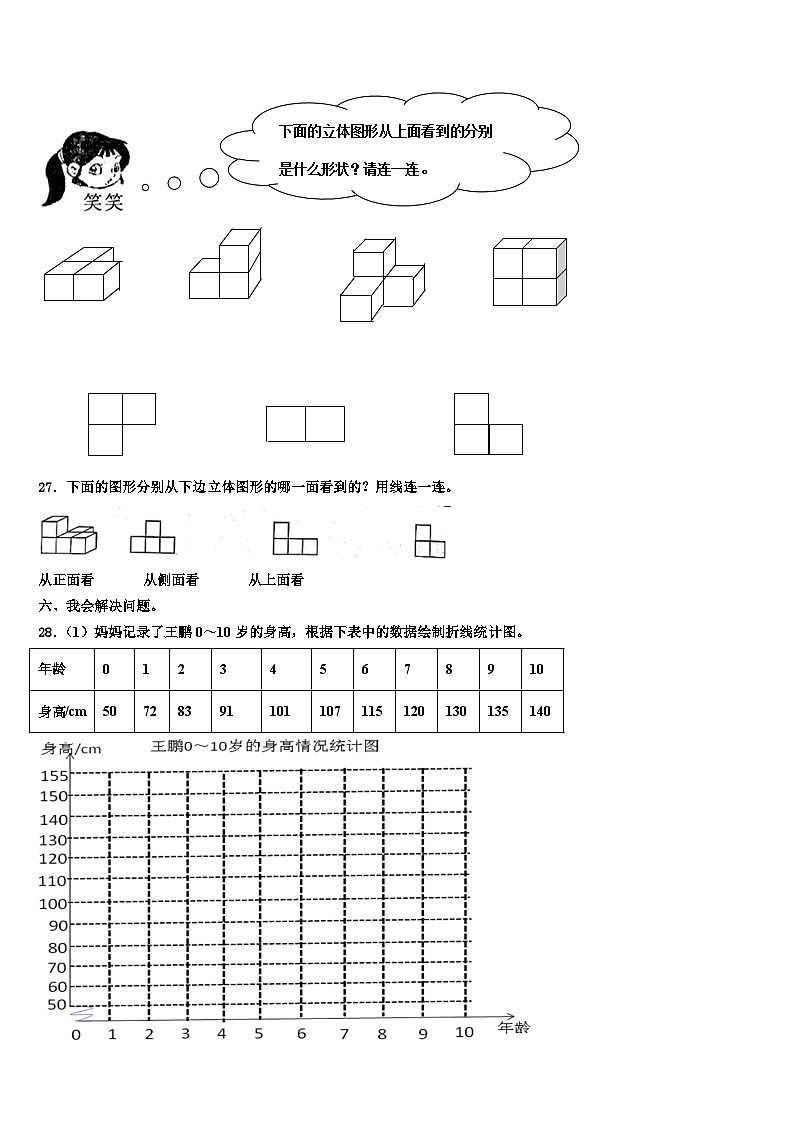 2023届桂林市资源县数学五年级第二学期期末监测模拟试题含解析第3页