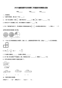 2023届新疆数学五年级第二学期期末经典模拟试题含解析