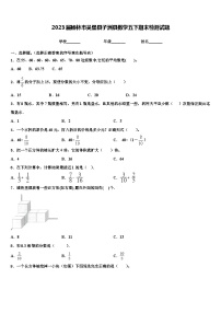 2023届榆林市吴堡县子洲县数学五下期末检测试题含解析