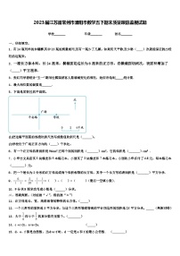 2023届江苏省常州市溧阳市数学五下期末质量跟踪监视试题含解析