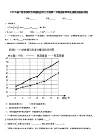 2023届江苏省淮安市淮阴区数学五年级第二学期期末教学质量检测模拟试题含解析