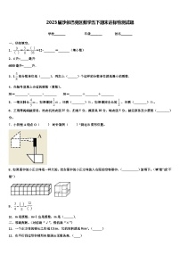 2023届沙依巴克区数学五下期末达标检测试题含解析