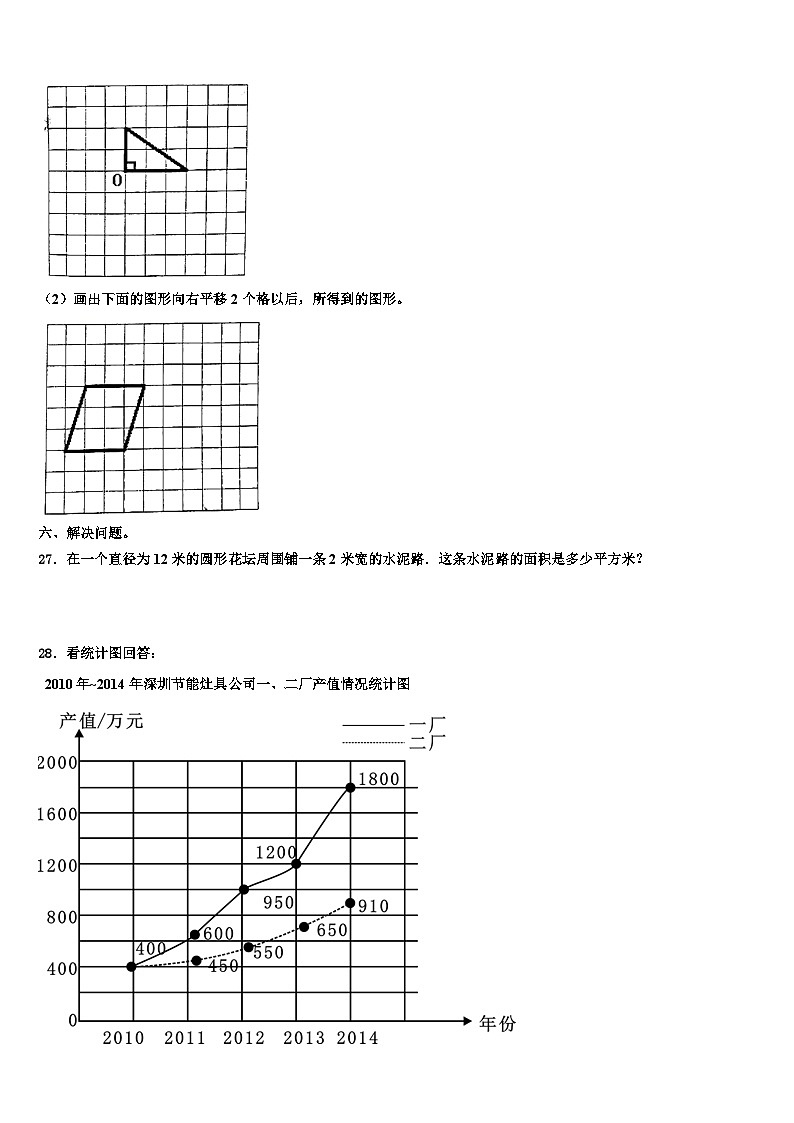 2023届河南省郑州市金水区文源小学五年级数学第二学期期末教学质量检测试题含解析第3页