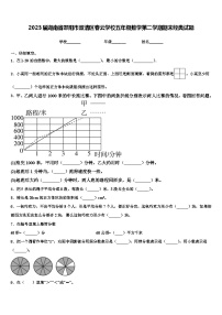 2023届湖南省邵阳市双清区春云学校五年级数学第二学期期末经典试题含解析