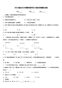 2023届牡丹江市穆棱市数学五下期末经典模拟试题含解析