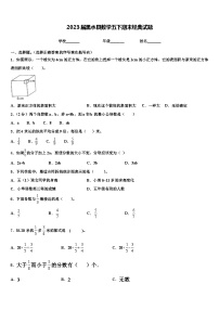 2023届黑水县数学五下期末经典试题含解析