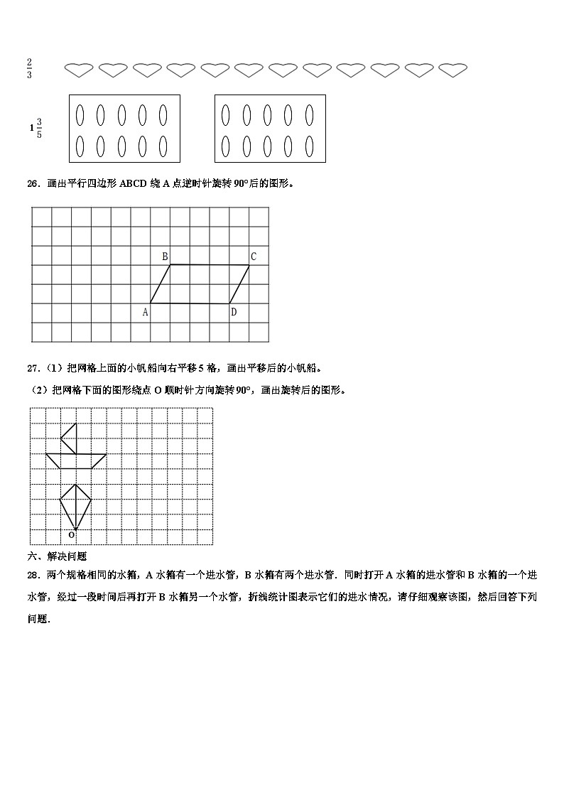 2023年北京市怀柔区五年级数学第二学期期末监测试题含解析第3页