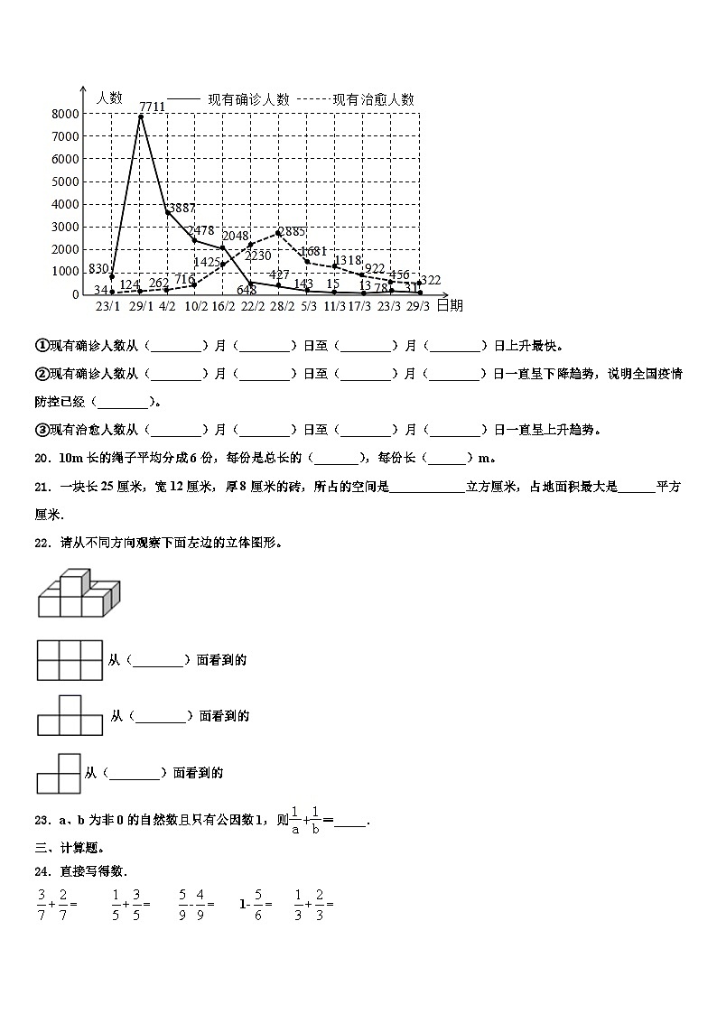 2023年大邑县数学五年级第二学期期末经典模拟试题含解析第3页