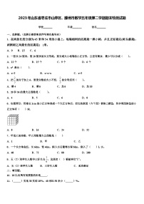 2023年山东省枣庄市山亭区、滕州市数学五年级第二学期期末检测试题含解析