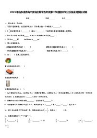 2023年山东省青岛市黄岛区数学五年级第二学期期末学业质量监测模拟试题含解析