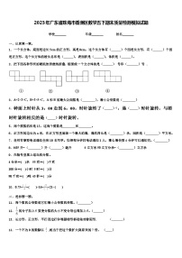 2023年广东省珠海市香洲区数学五下期末质量检测模拟试题含解析