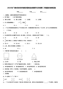 2023年广西壮族河池市都安瑶族自治县数学五年级第二学期期末调研试题含解析