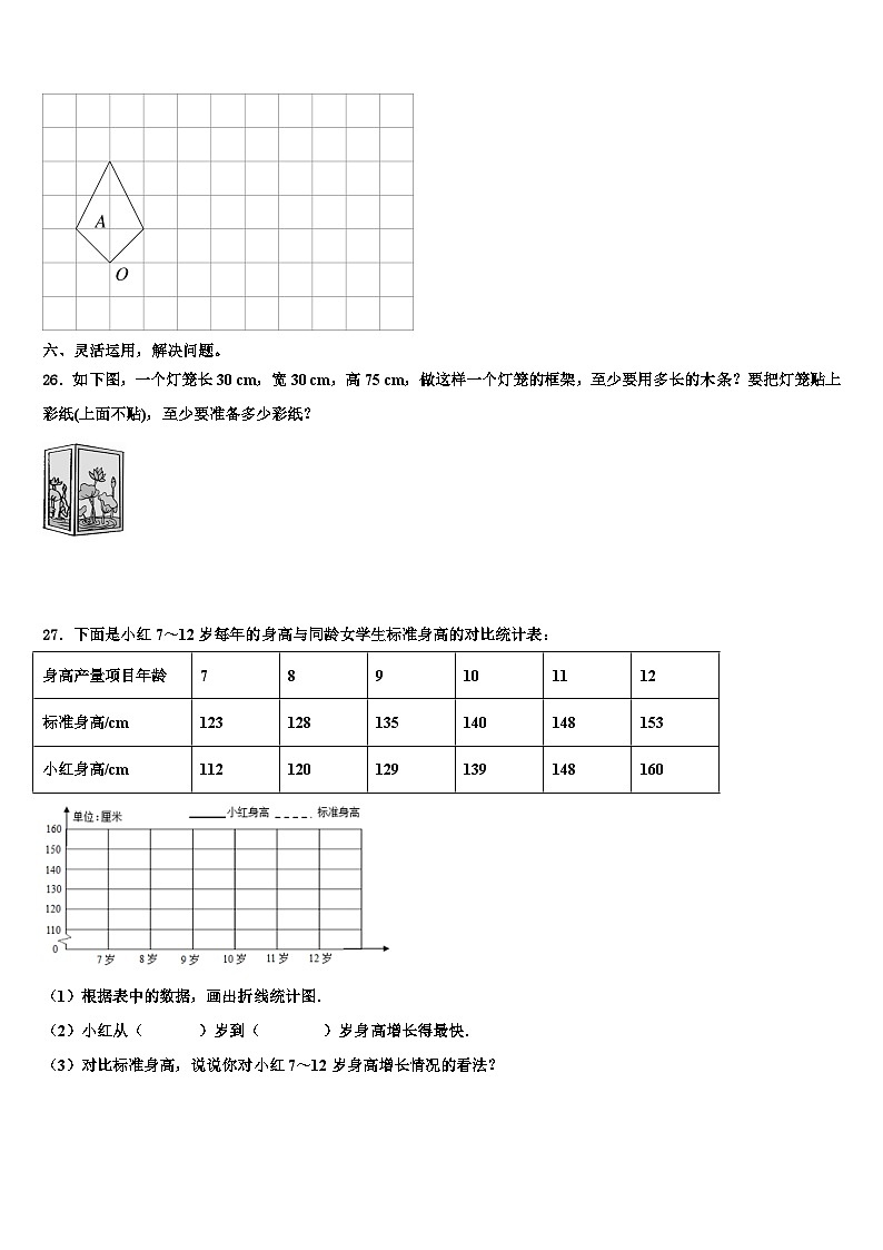 2023年昆明市五华区数学五年级第二学期期末监测模拟试题含解析第3页