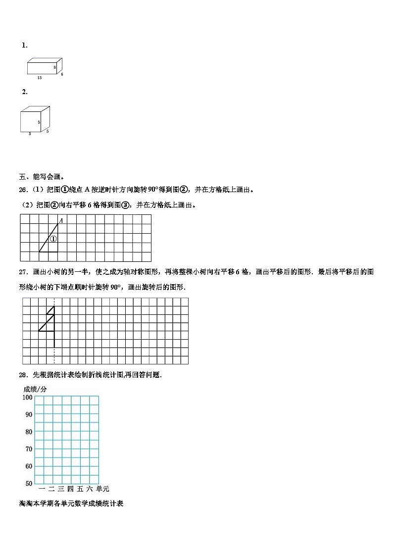 2023年汝州市五年级数学第二学期期末监测试题含解析第3页