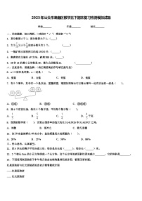 2023年汕头市潮南区数学五下期末复习检测模拟试题含解析