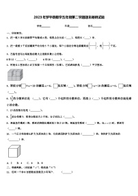 2023年罗平县数学五年级第二学期期末调研试题含解析