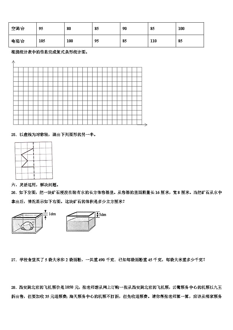 2023年茂名市茂南区数学五下期末教学质量检测试题含解析03